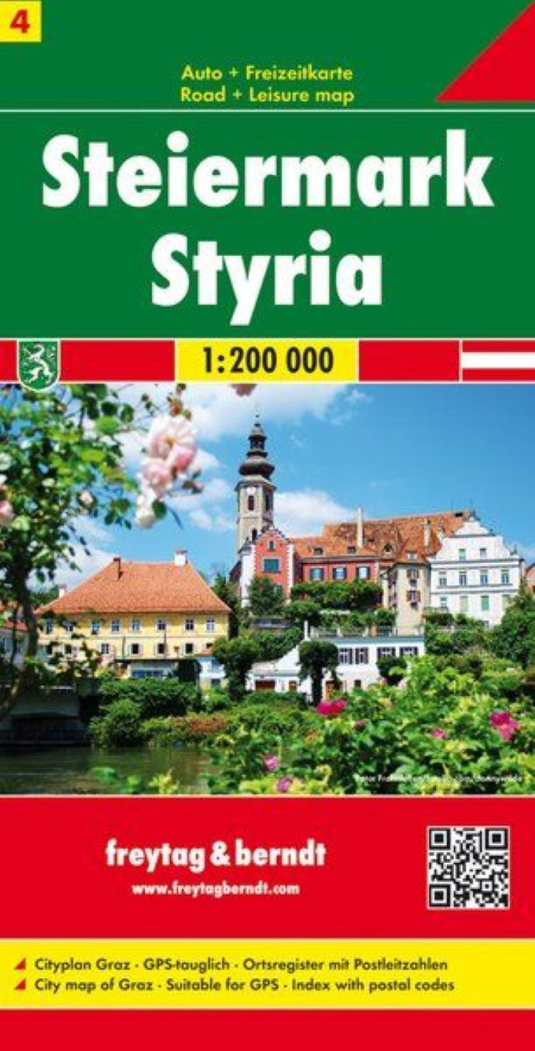 Styria, road map 1:200,000