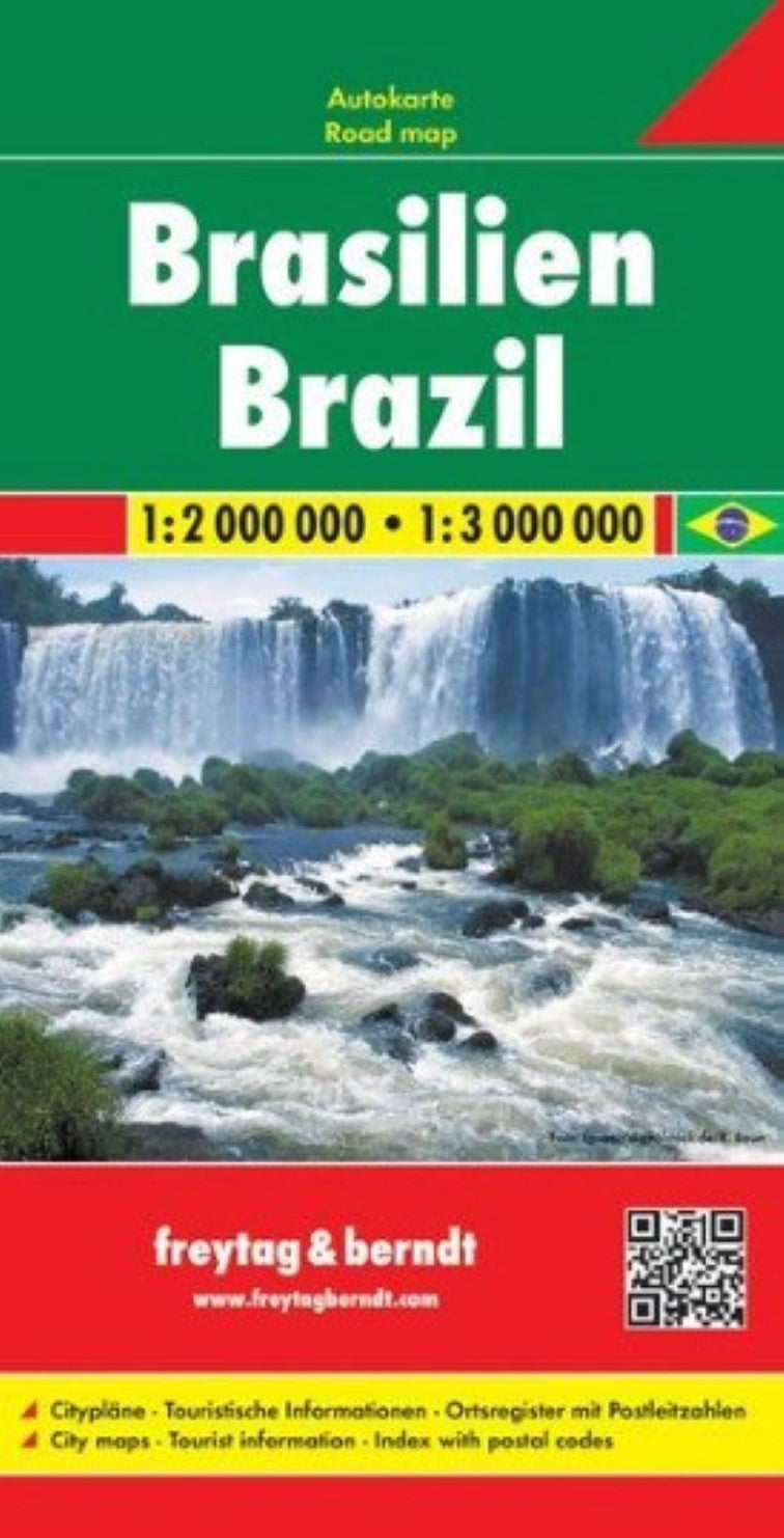 Brazil, road map 1:2,000,000 - 1:3,000,000