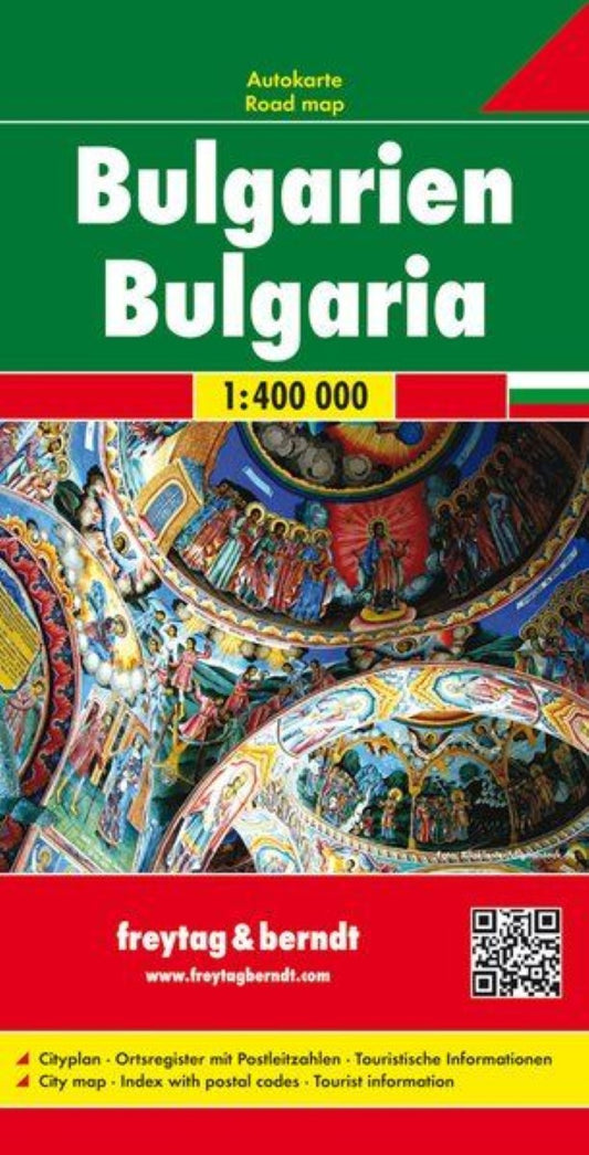 Bulgaria, road map 1:400,000