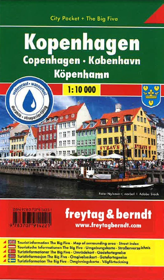 Kopenhagen = Copenhagen : city pocket + the big five = København = Köpenhamn