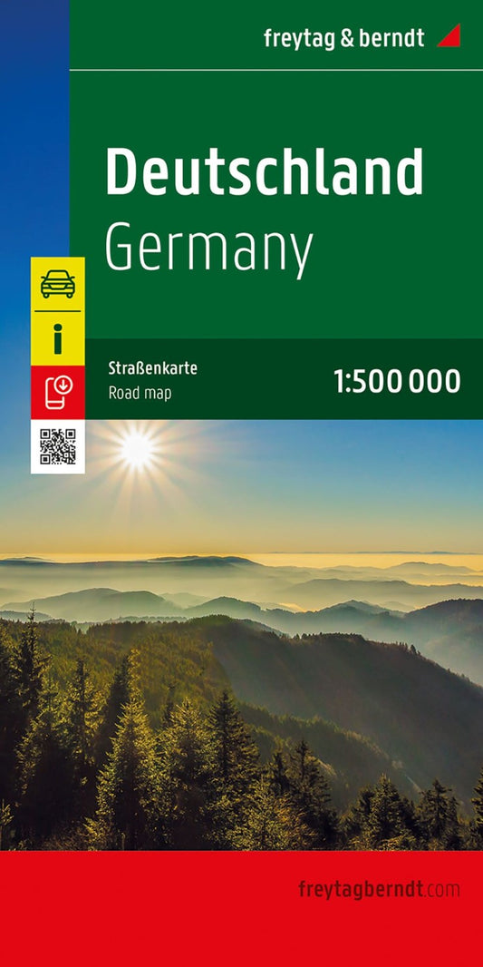 Germany Road Map, 1:500,000