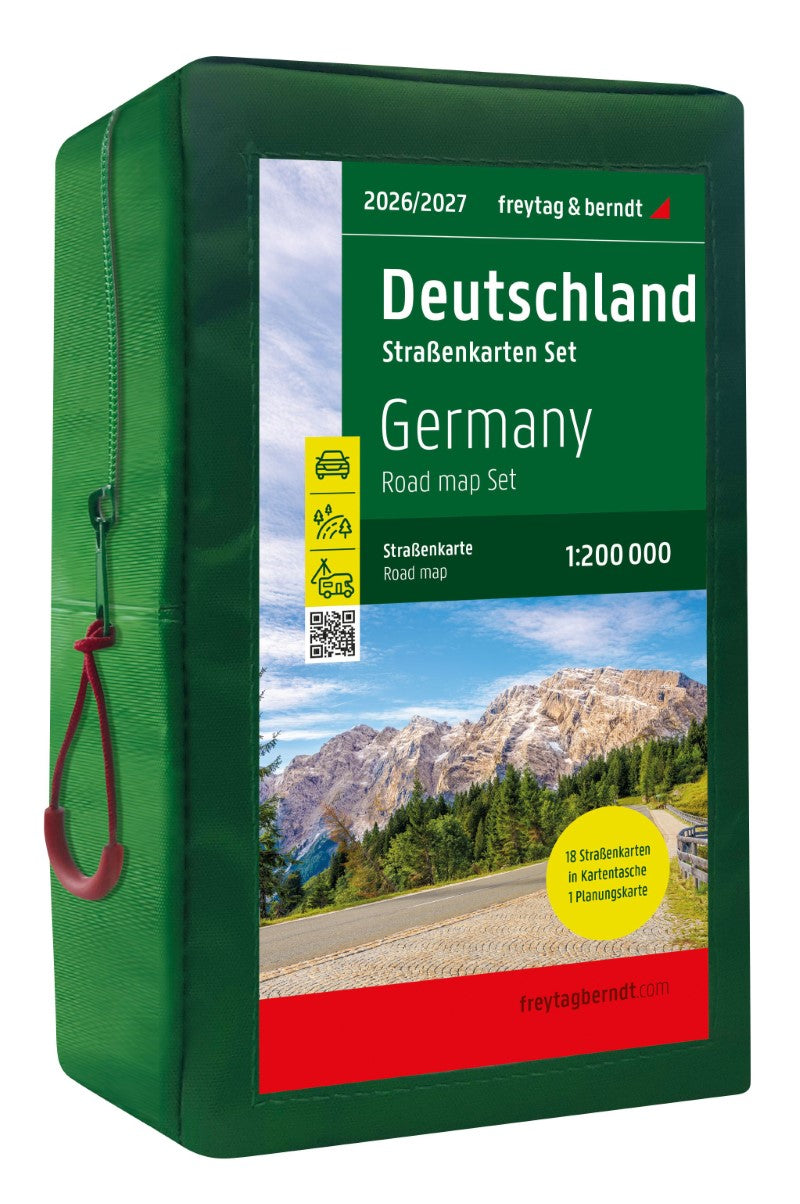 2026/2027 Germany Road Map Set, 1:200,000
