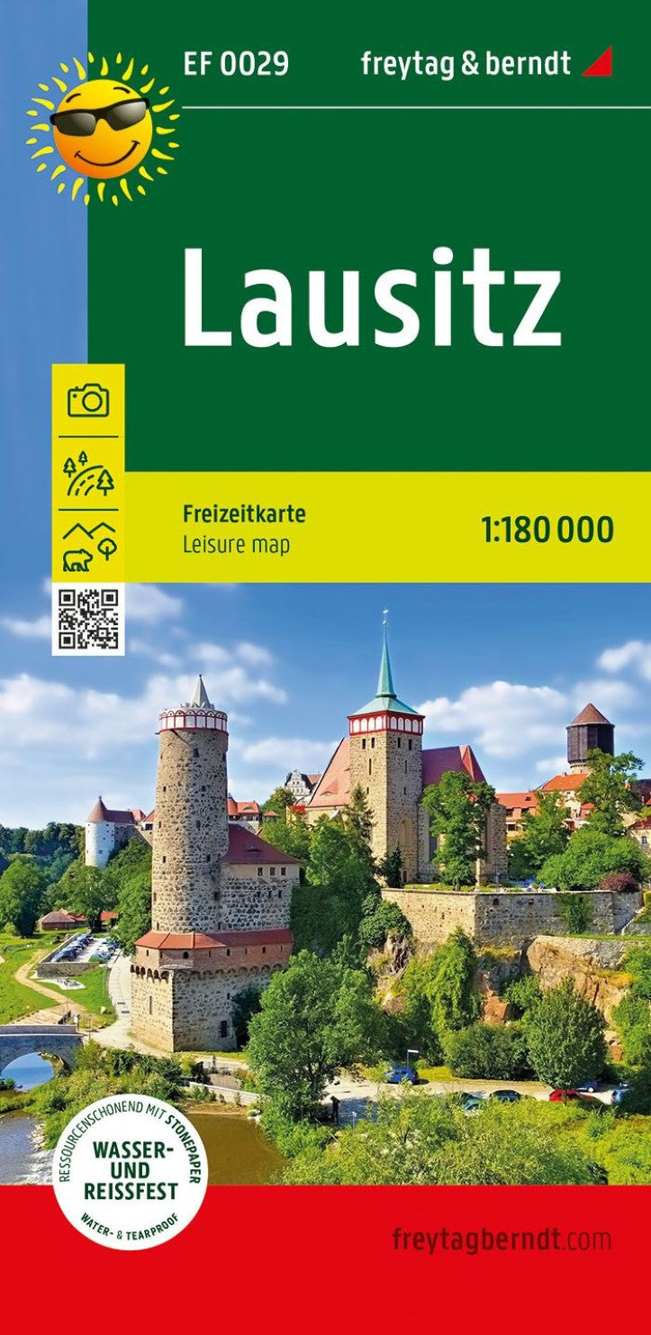 Lausitz, Erlebnisführer 1:170.000, freytag & berndt, EF 0029 = Lausitz, adventure guide 1:170,000 EF 0029