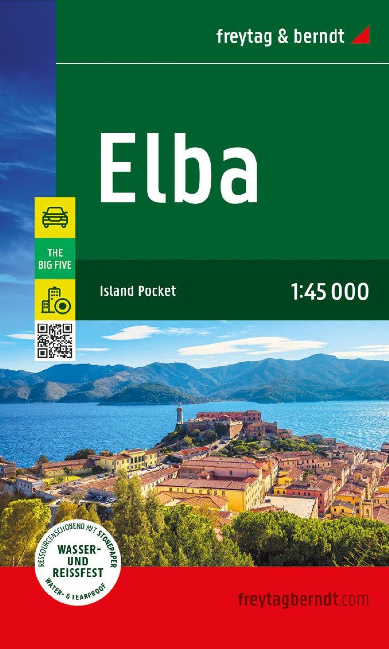 Elba : island pocket + the big five map