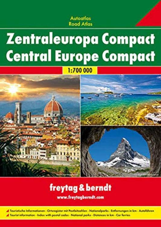 Zentraleuropa compact : 1:700,000 = Central Europe compact : 1:700,000