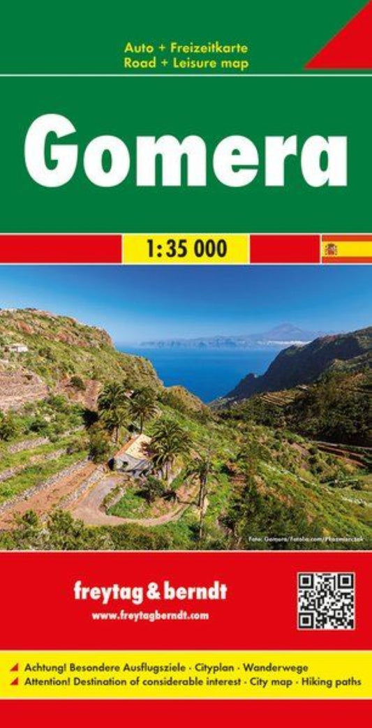 Gomera, road map 1:35,000