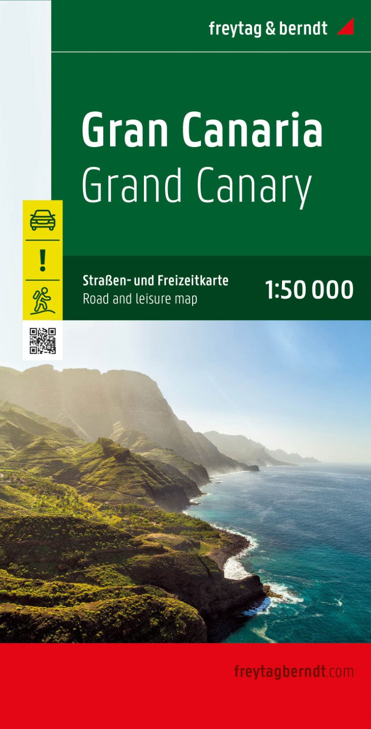 Gran Canaria, road and leisure map 1:50,000