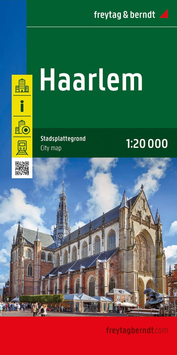 Haarlem, city map 1:20,000