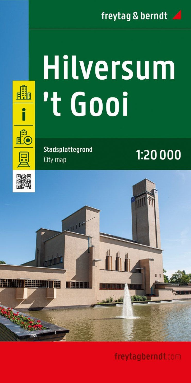 Hilversum / 't Goooi, city map 1:20,000