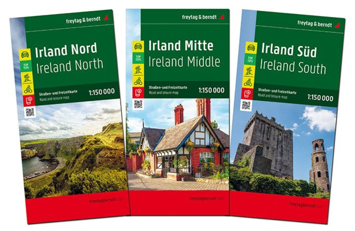 Ireland, road map set 1:150,000