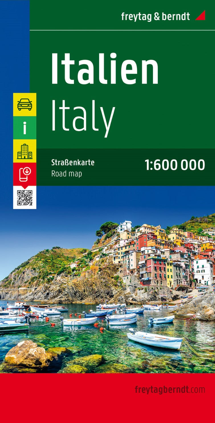 Italy, road map 1:600,000