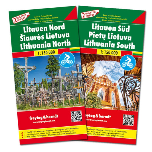 Lithuania, road map Set 1:150,000