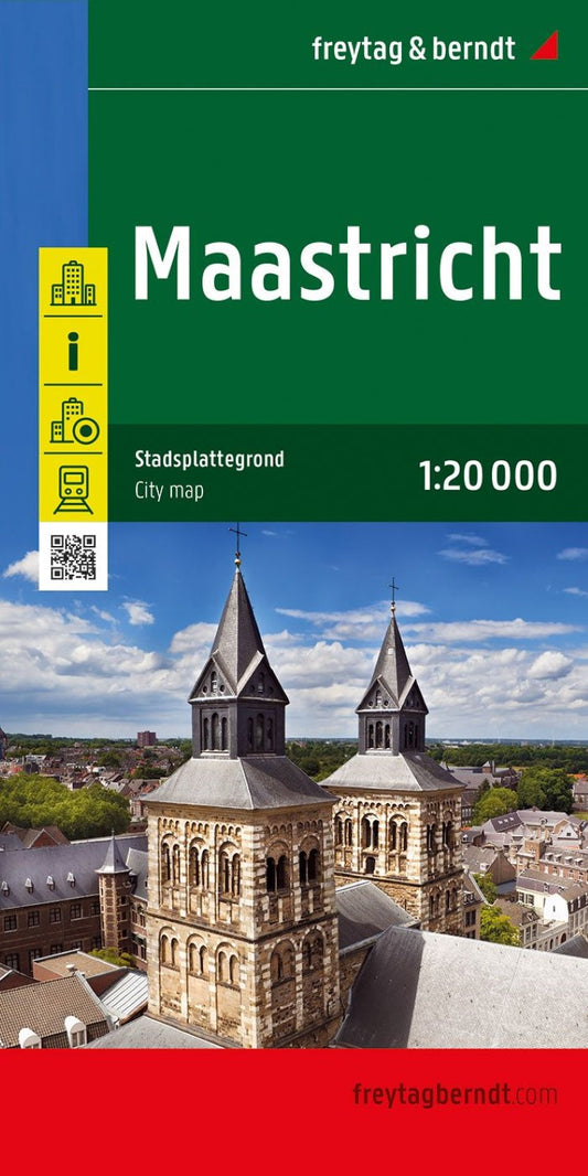 Maastricht, city map 1:20,000
