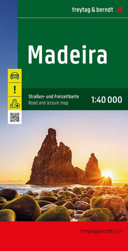 Madeira, road and leisure map 1:75,000