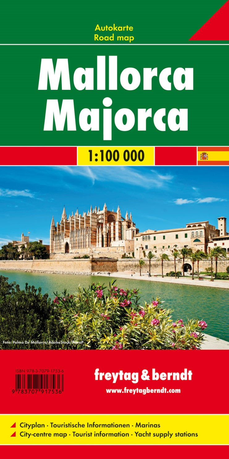 Mallorca, road map 1:100,000