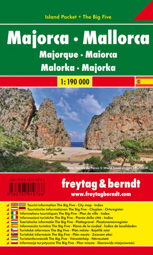 Mallorca Island Pocket Map