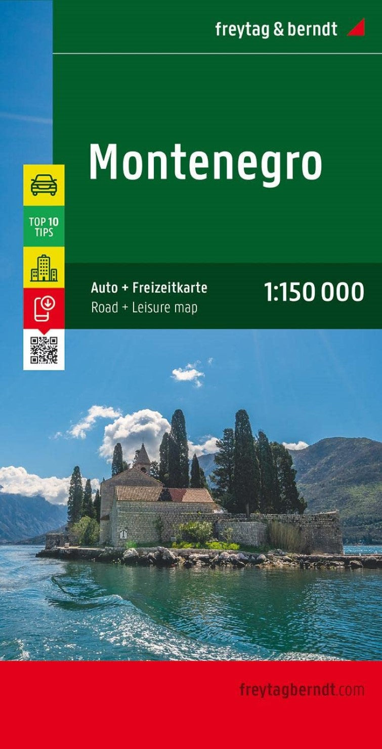 Montenegro Road + Leisure Map