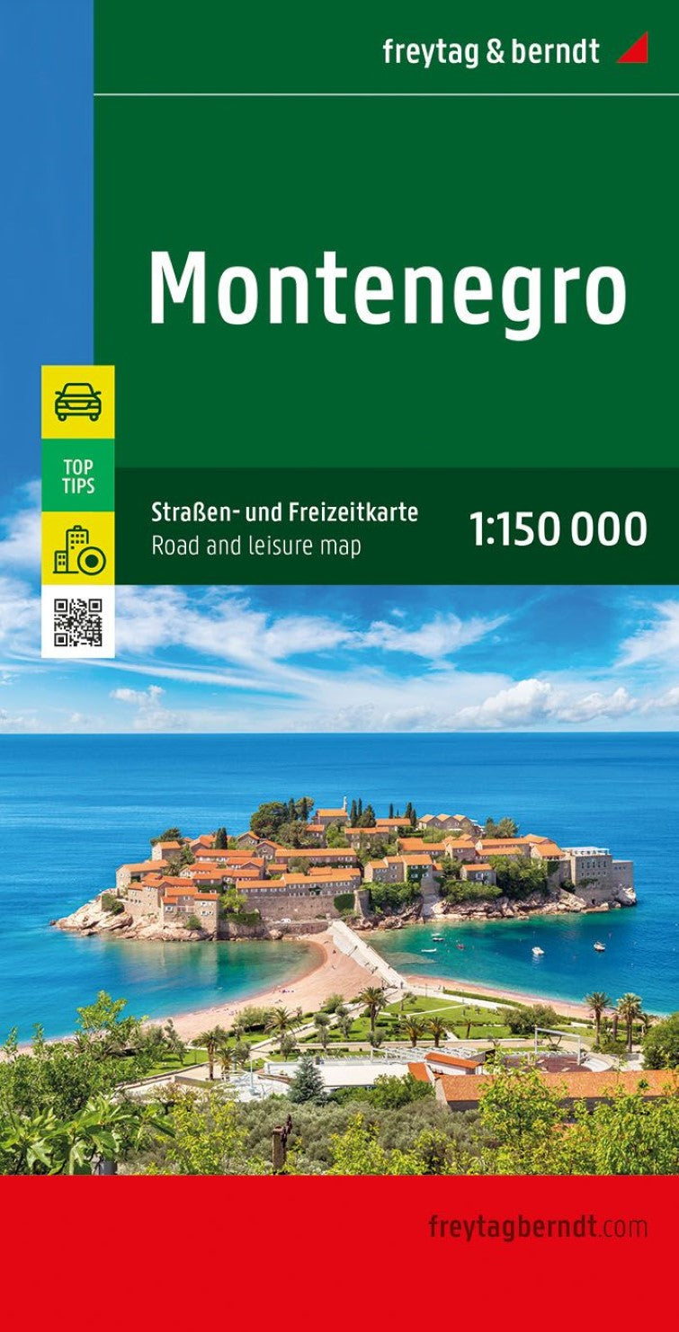 Montenegro Road + Leisure Map