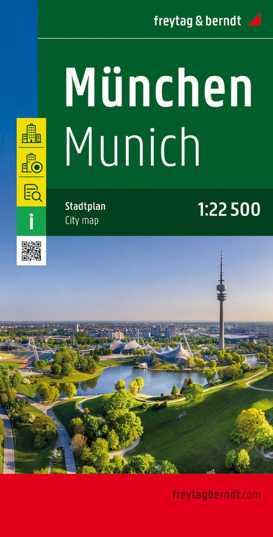 Munich, city map 1:22,500