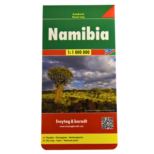 Namibia, road map 1:1 000,000