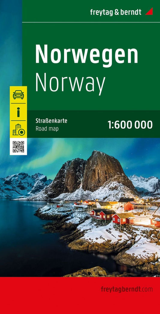 Norway, road map 1:600,000