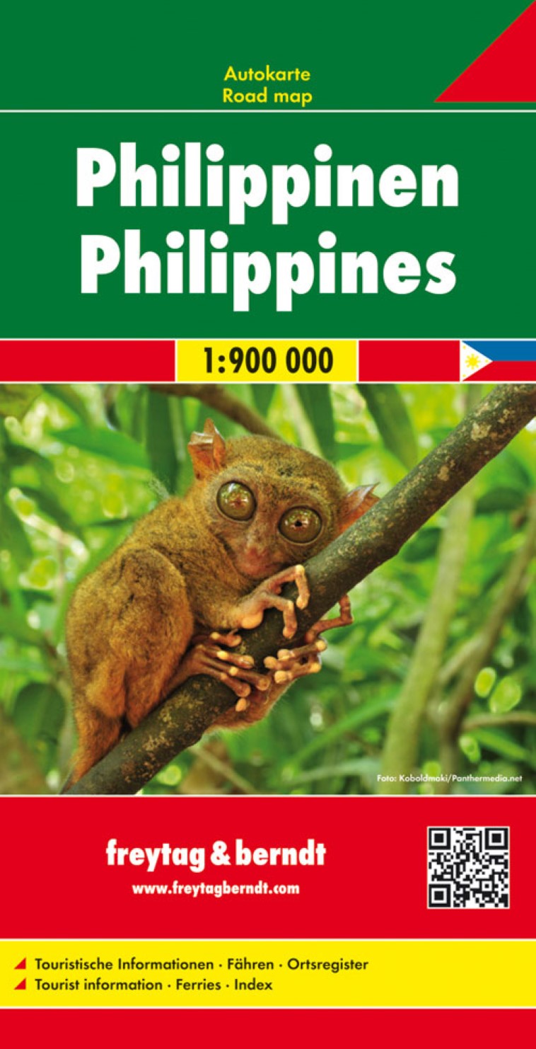 Philippines, road map 1:900,000