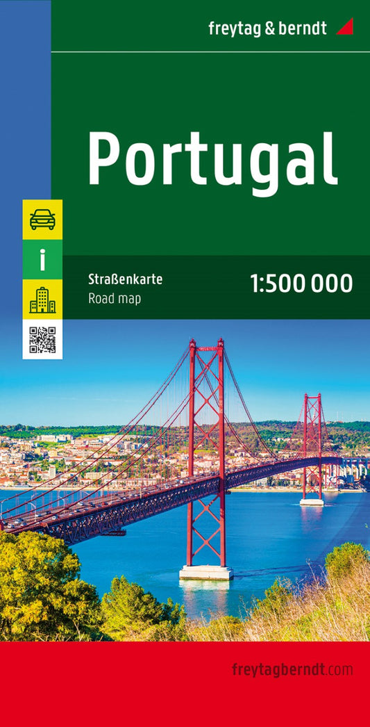 Portugal, road map 1:500,000