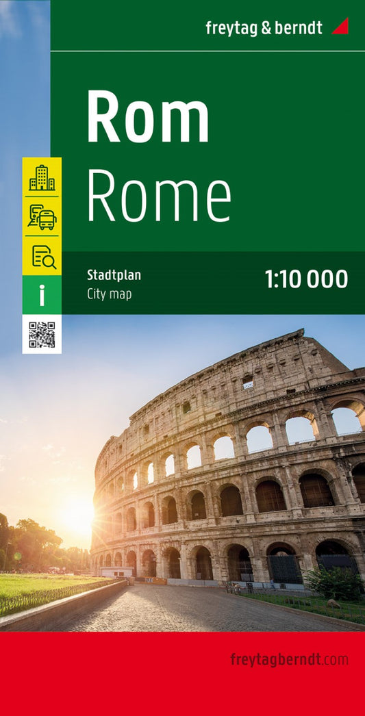 Rome, city map 1:10,000