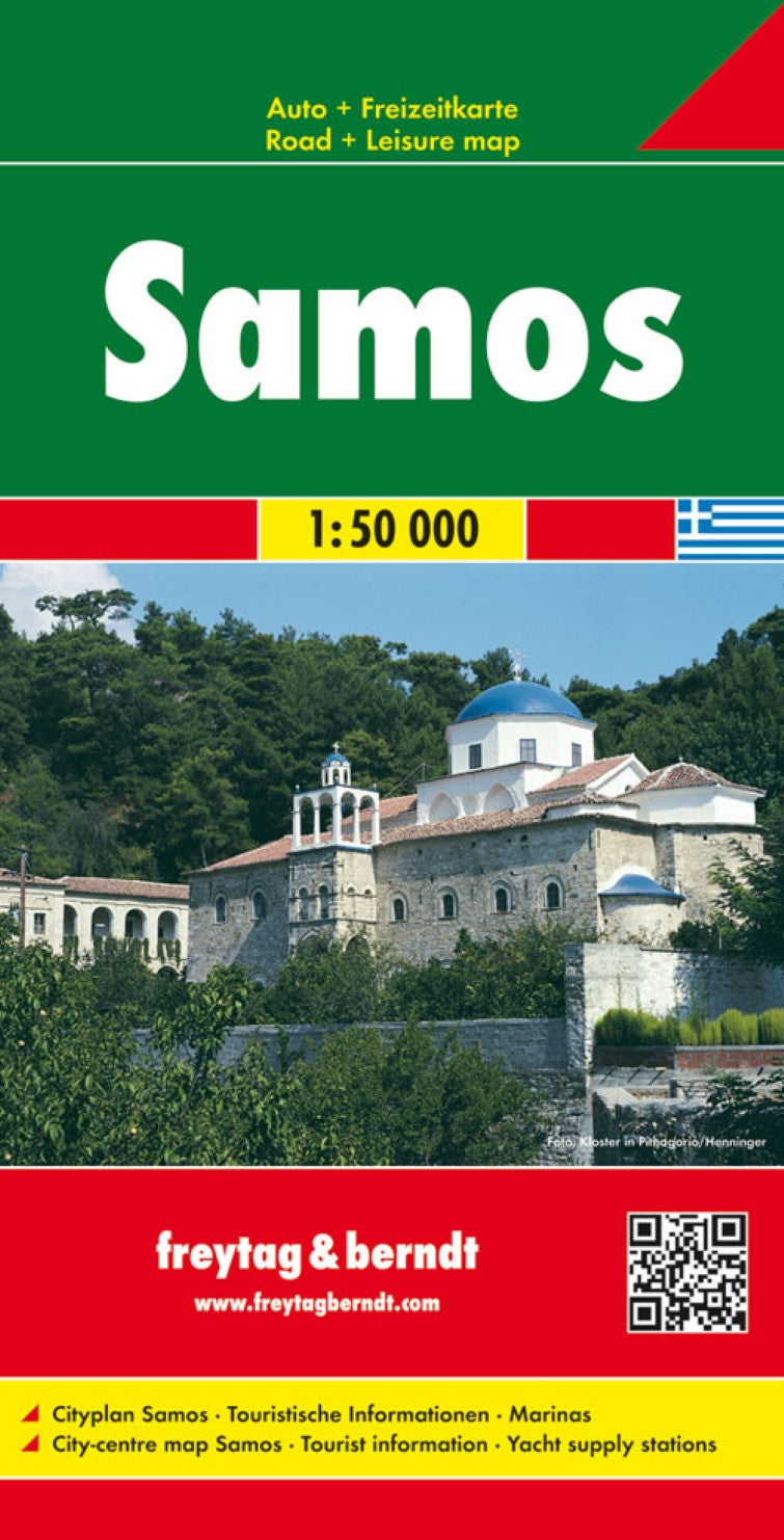 Samos, road map 1:50,000