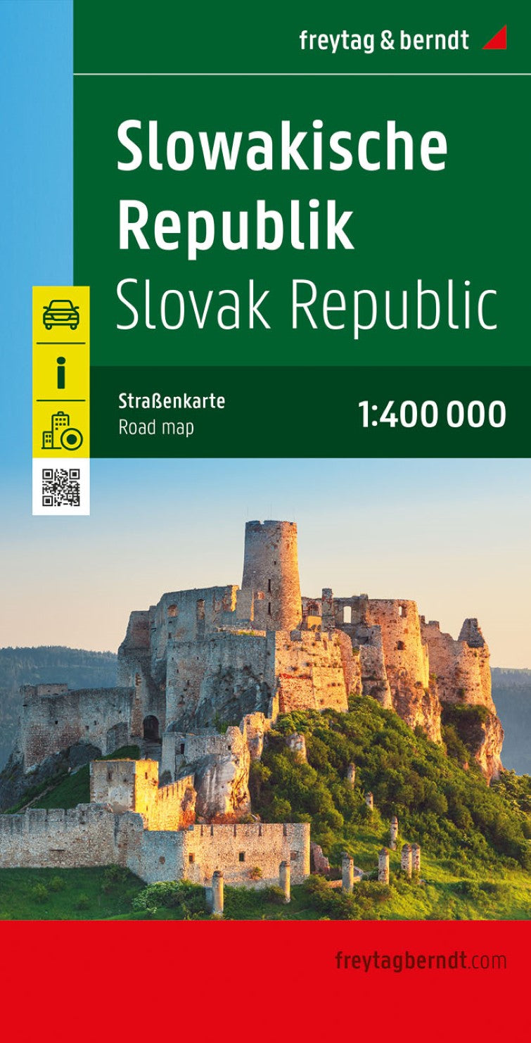 Slovak Republic, road map 1:400,000