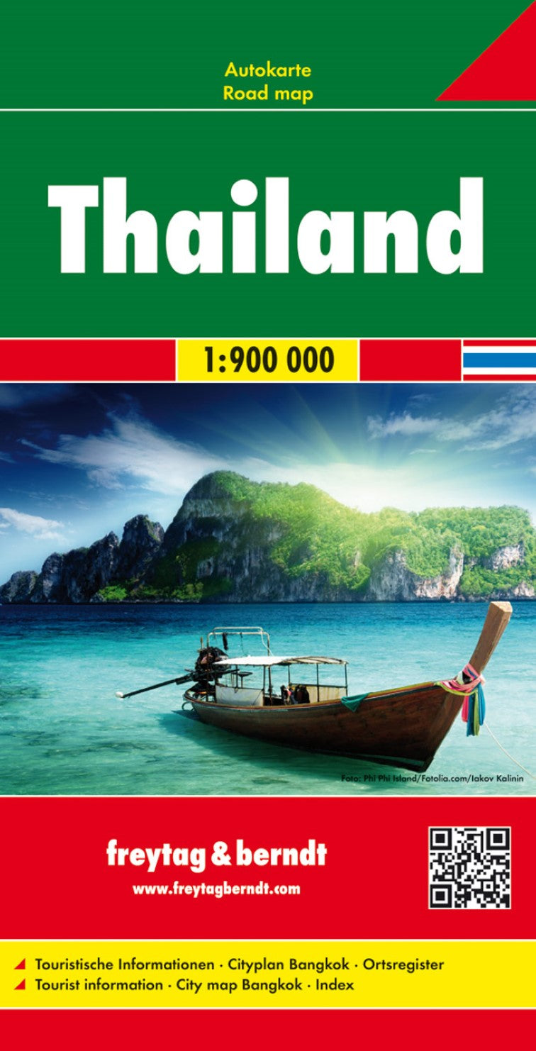 Thailand, road map 1:900,000