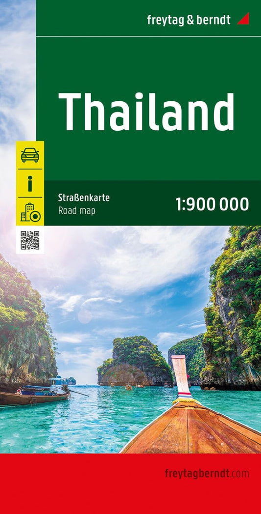 Thailand, road map 1:900,000