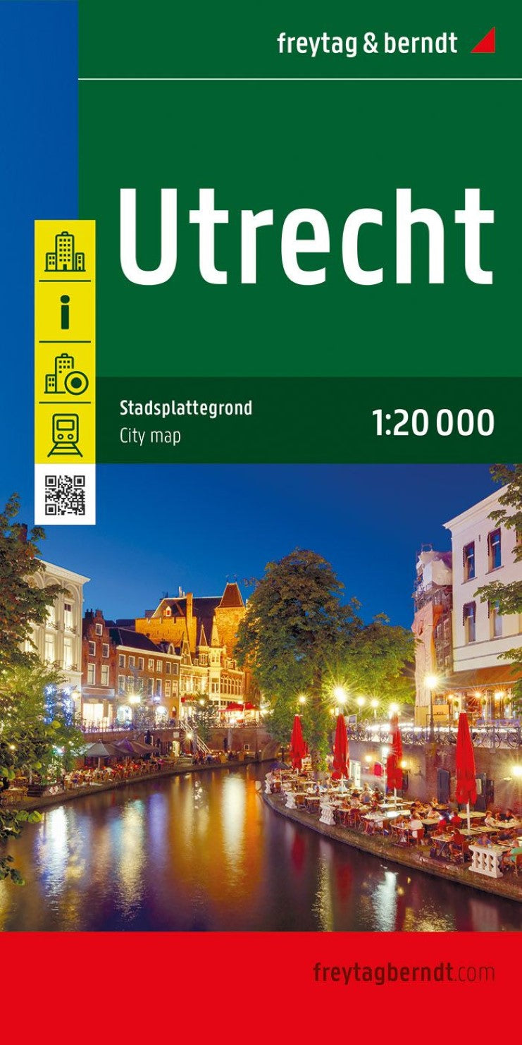 Utrecht, city map 1:20,000