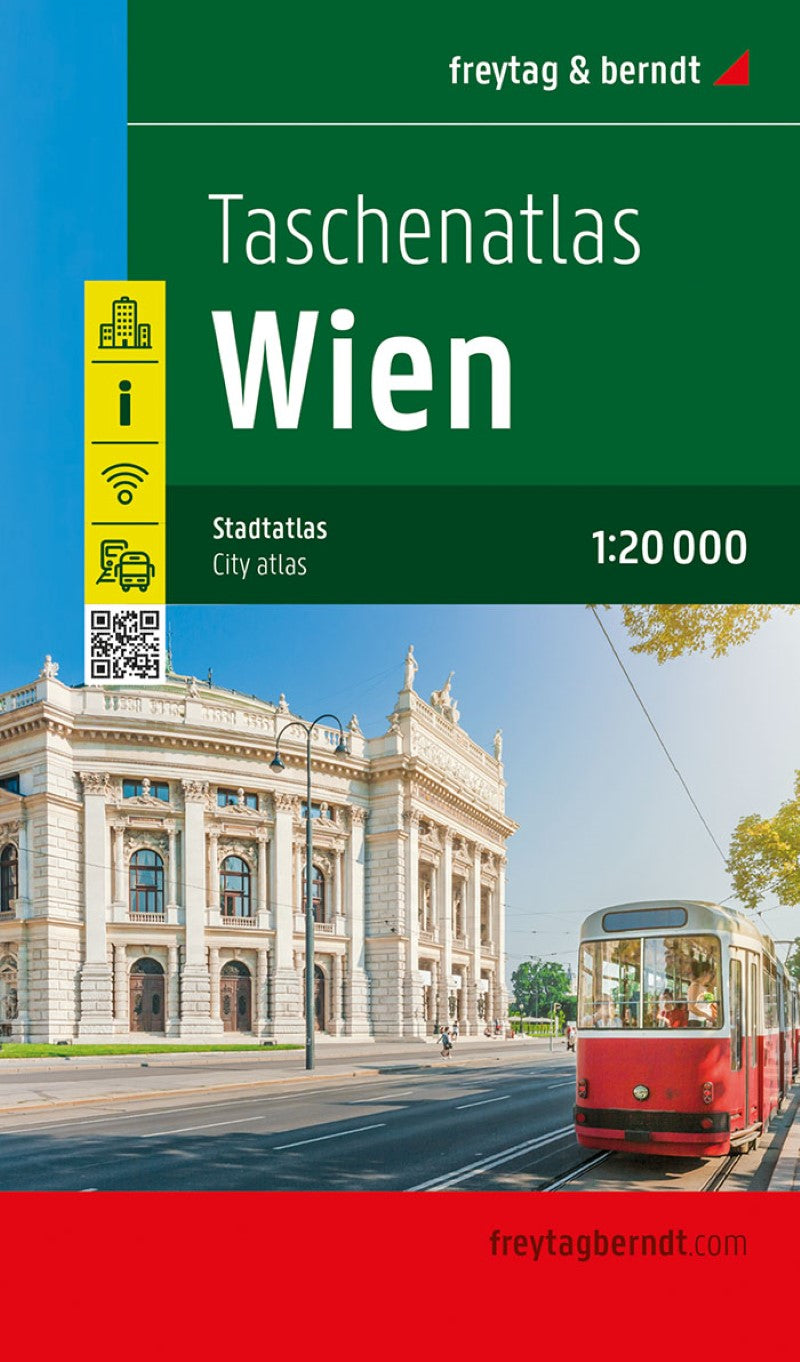 Vienna, pocket city atlas 1:20,000
