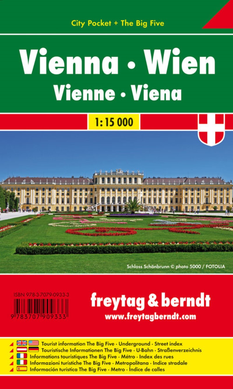 Wien, City map 1:15.000, City Pocket map + The Big Five