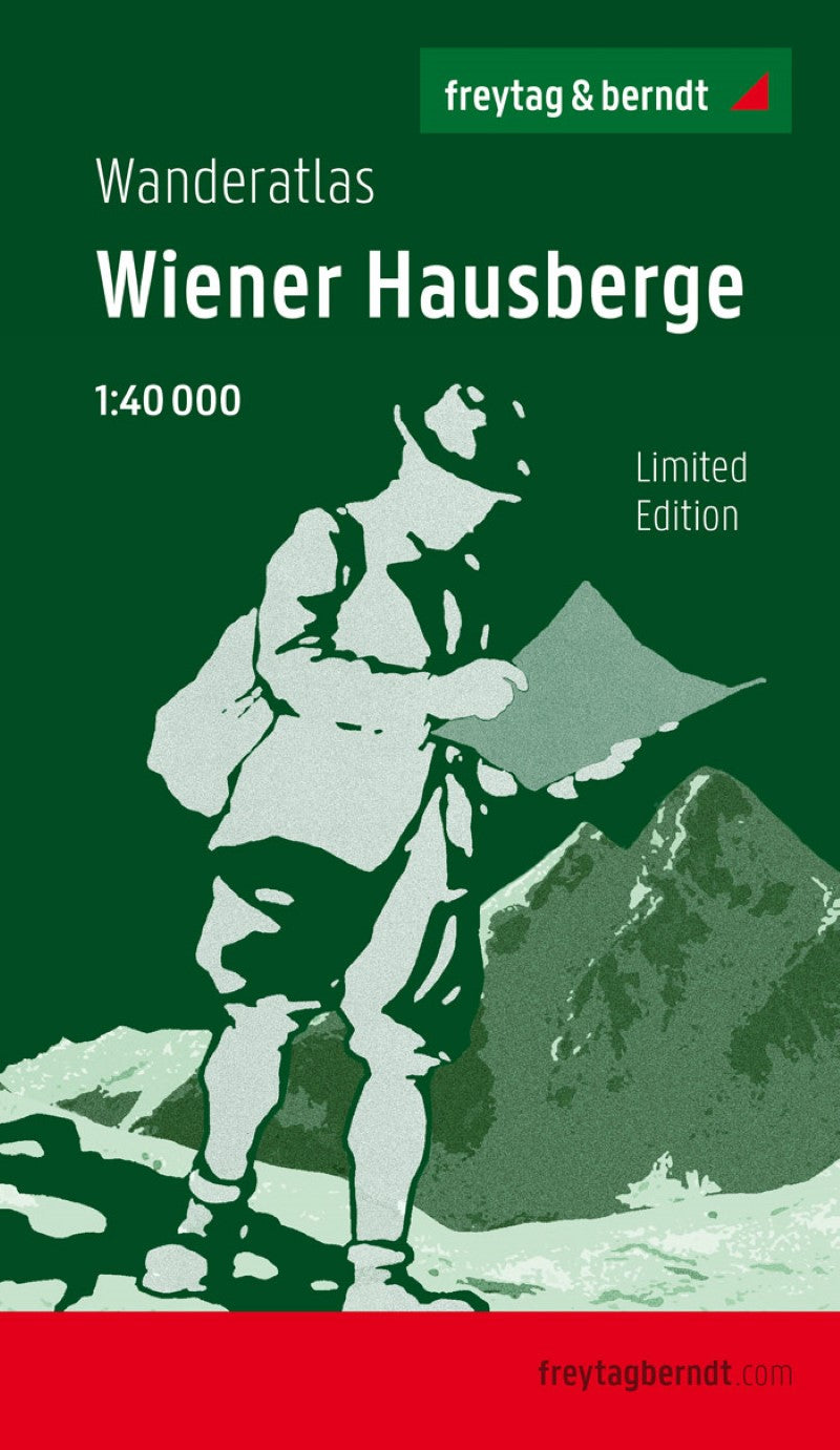 Wiener Hausberge, Wanderatlas 1:40.000, Jubliäumsausgabe = Wiener Hausberge, hiking atlas 1:40,000, jubilee edition