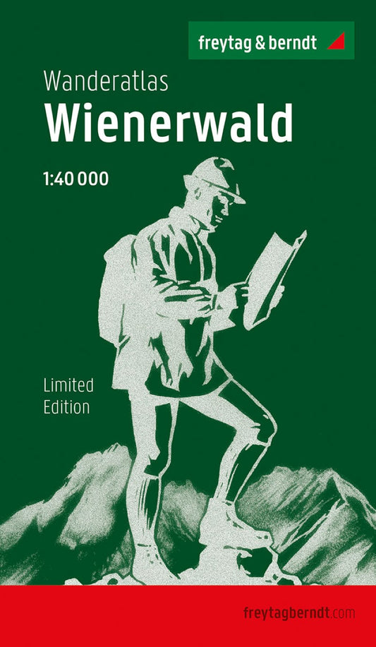 Wienerwald, Wanderatlas 1:40.000, Jubiläumsausgabe 2020 = Wienerwald, hiking atlas 1:40,000, anniversary edition 2020