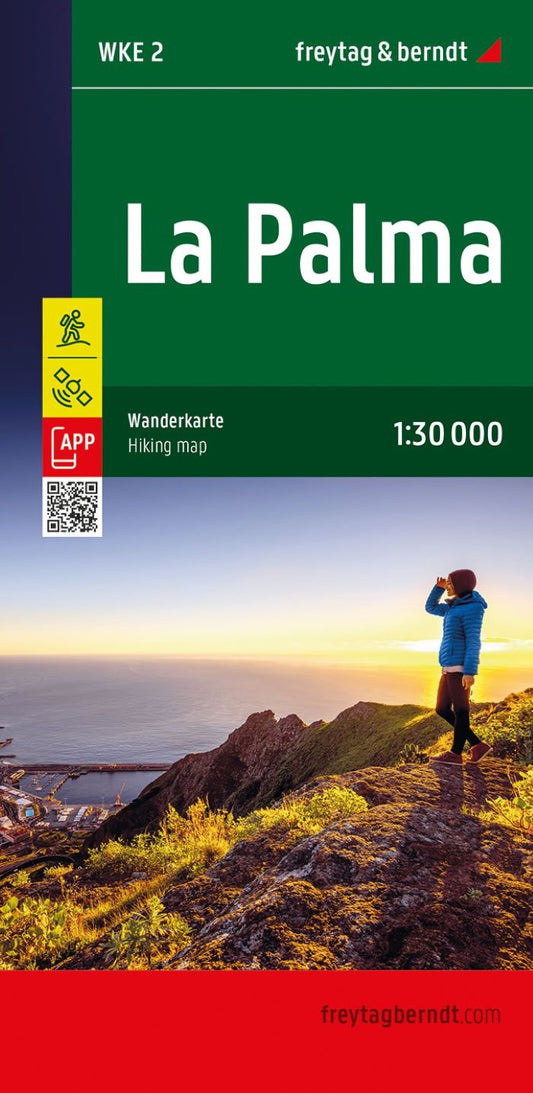 La Palma, hiking map 1:30,000, WKE 2