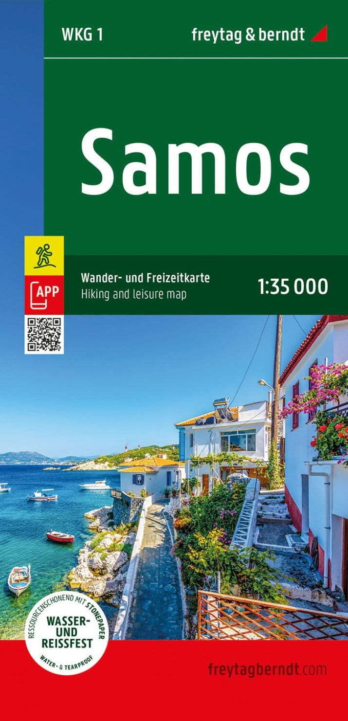 Samos Hiking & Leisure Map 1:35,000