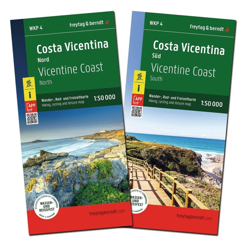Costa Vicentina, WKP 4 Hiking Map Set