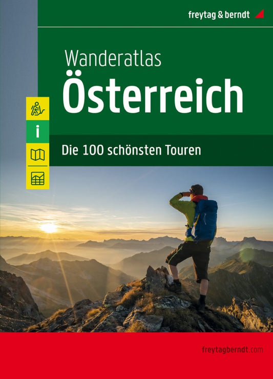 Wanderatlas Österreich, Jubiläumsausgabe 2020 = Hiking Atlas Austria, anniversary edition 2020