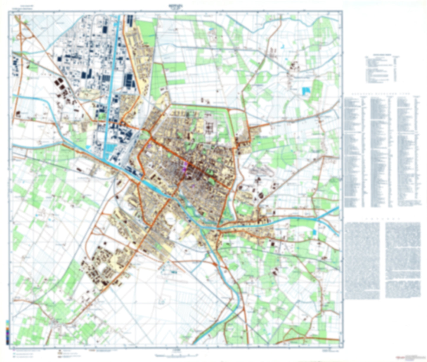Ferrara (Italy) - Soviet Military City Plans