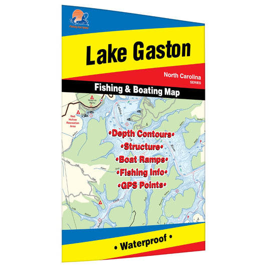 Gaston Lake Fishing Map