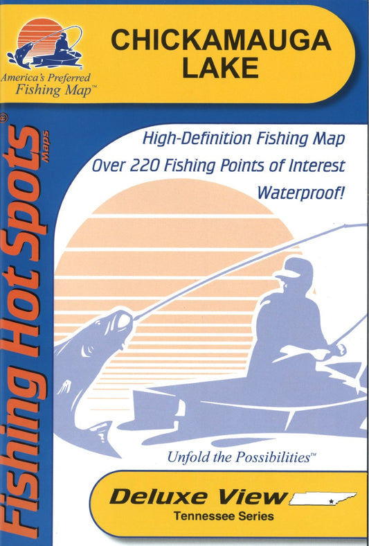 Chickamauga Lake Fishing Map