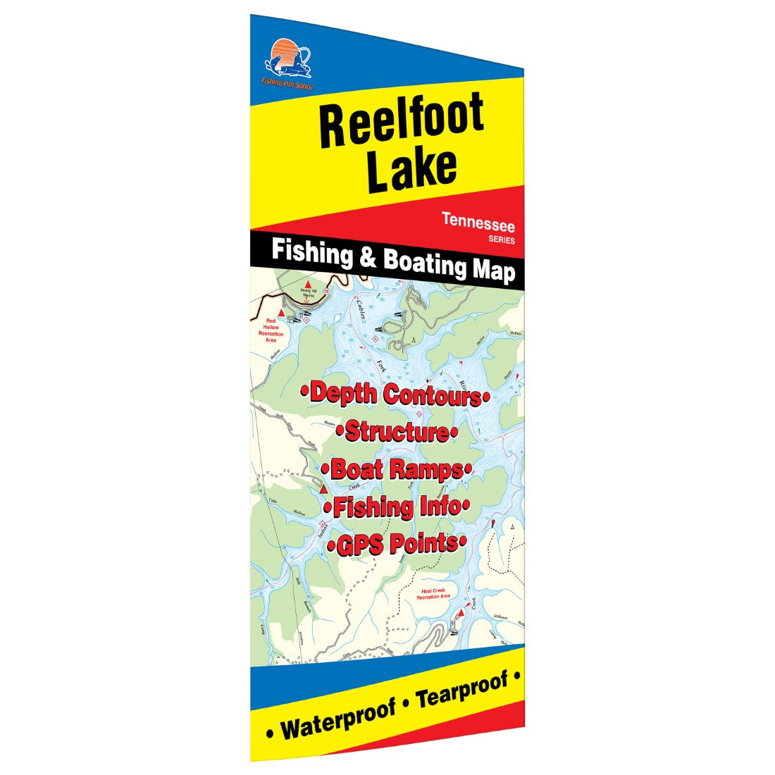 Reelfoot Lake Fishing Map