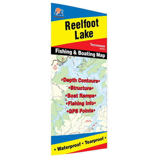 Reelfoot Lake Fishing Map