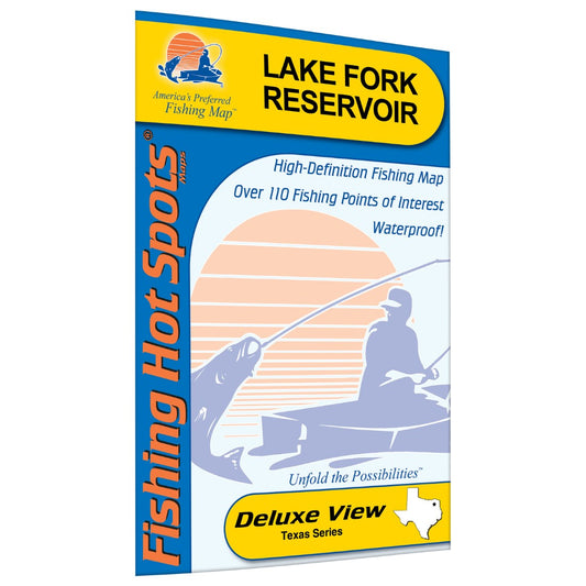 Fork Reservoir Fishing Map