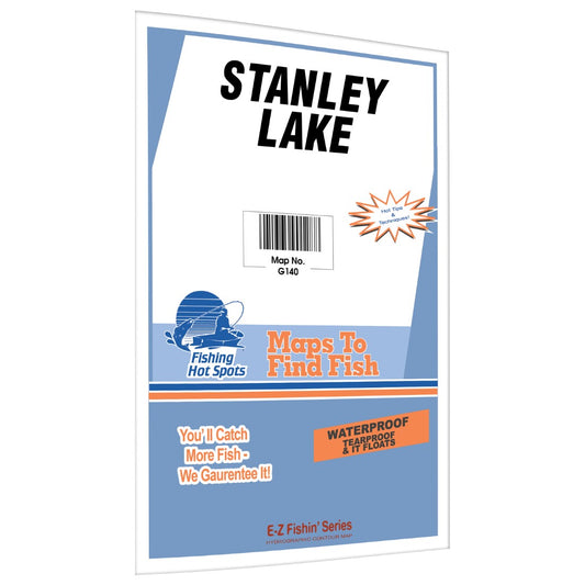 Stanley Lake Fishing Map