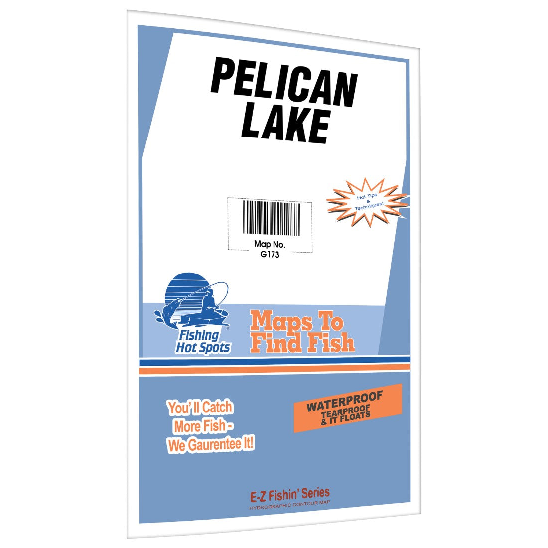 Pelican Lake (Grant Co. Fishing Map, MN) Fishing Map