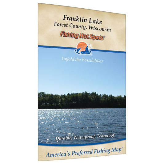 Franklin Lake (Forest Co) Fishing Map